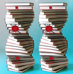 Wie bei einem versiegeltes Buch können einige Gene aus der DNA-Bibliothek nicht gelesen werden, denn manche Gene werden je nach Zelltyp nicht gebraucht. Das Enzym PRC2 hilft in den Zellen beim Versiegeln.