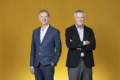 Matthias Mann (links) und Ruedi Aebersold (rechts)